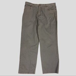 Retreat Gray Jeans Mens 40 X 32 Cotton Relaxed Fit